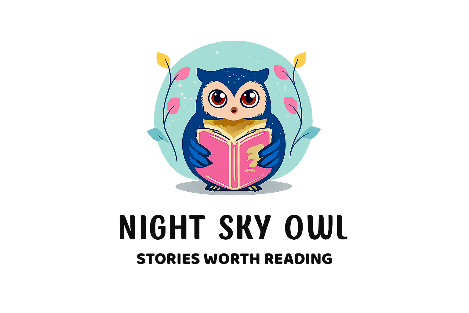 Night Sky Owl Logo Image - Digital Children's Books